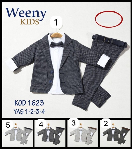 Костюм Тройка Для Мальчика Weeny Kids (1-2-3-4лет) 