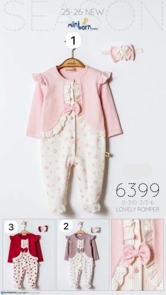 Человечек Для Девочки Mini Born (0-3/0-3/3-6мес.)