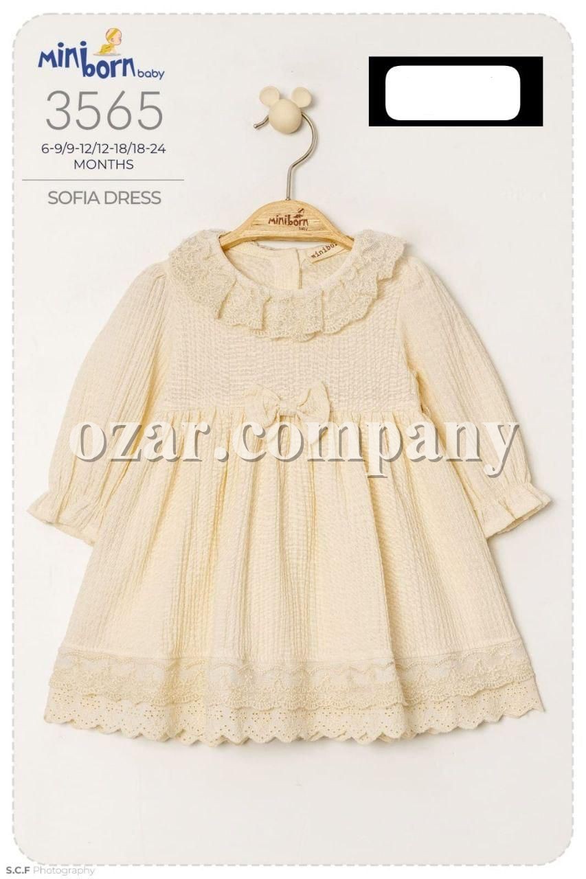 Платье Для Девочки Mini Born (6-9/9-12/12-18/18-24мес.)