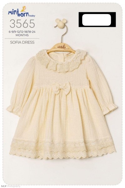 Платье Для Девочки Mini Born (6-9/9-12/12-18/18-24мес.)