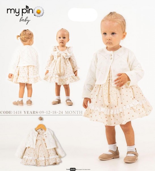 Платье Для Девочки My Pingy (9-12-18-24мес.)