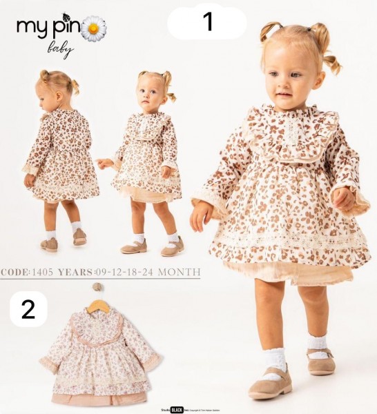 Платье Для Девочки My Pingy (9-12-18-24мес.)