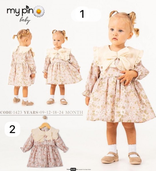 Платье Для Девочки My Pingy (9-12-18-24мес.)