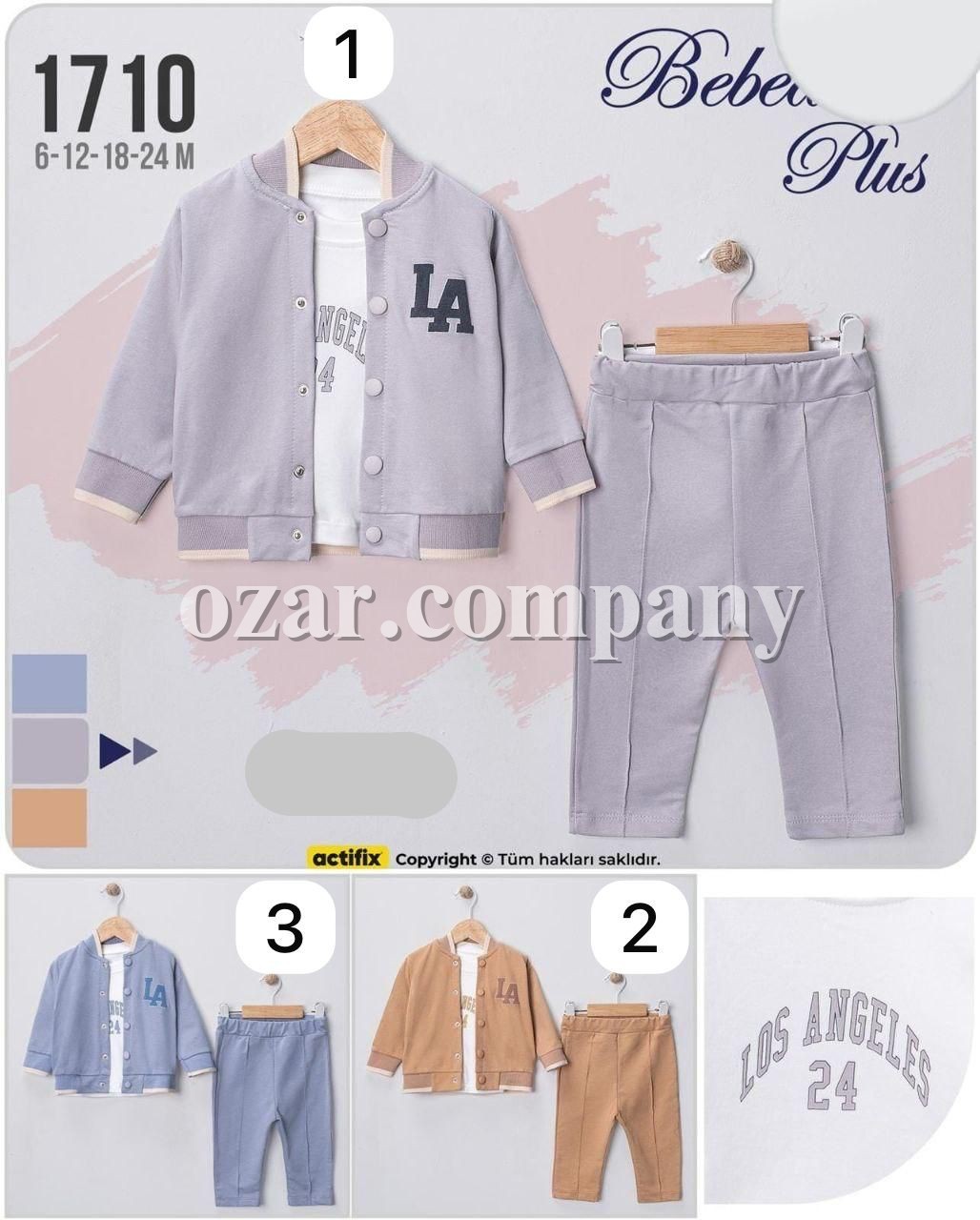 Костюм Тройка Для Мальчика Bebedexs (6-12-18-24мес.)