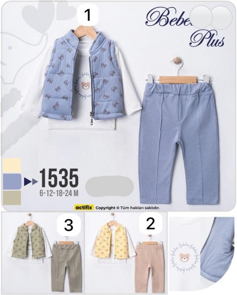 Костюм Тройка Для Мальчика Bebedexs (6-12-18-24мес.)