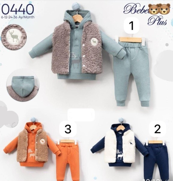 Костюм Тройка Для Мальчика Bebedexs (6-12-24-36мес.)