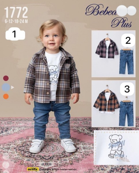 Костюм Тройка Для Мальчика Bebedexs (6-12-18-24мес.)