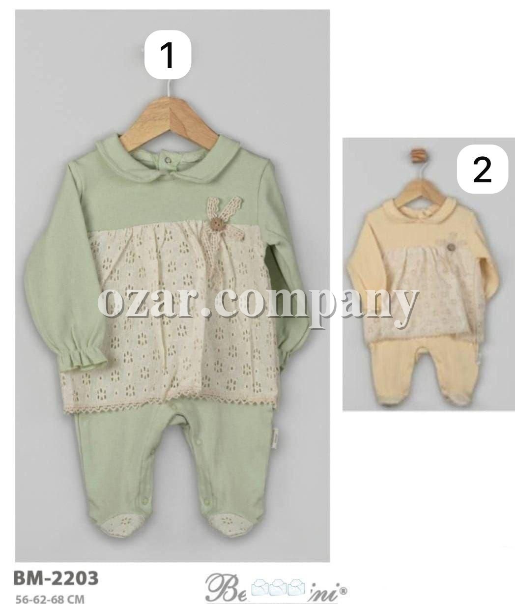 Человечек Для Девочки Bebbemini (0-3-6мес.)