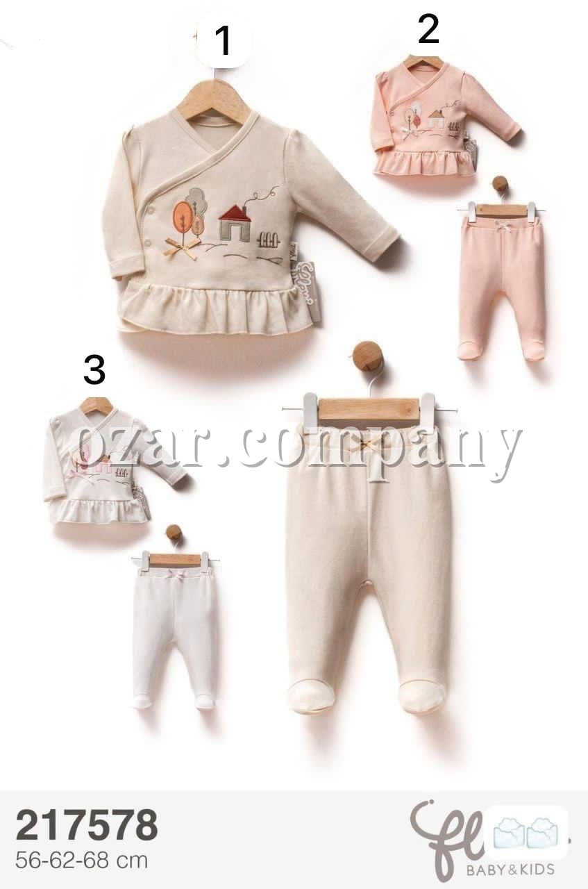 Костюм Для Девочки Flexi (0-3-6мес.)