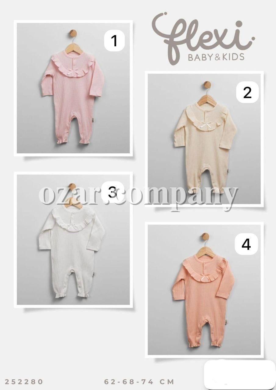 Человечек Для Девочки Flexi (3-6-9мес.)