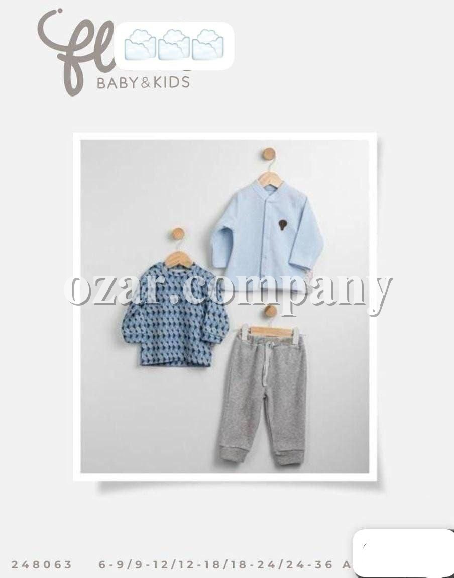 Костюм Тройка Для Мальчика Flexi (6-9/9-12/12-18/18-24/24-36мес.)