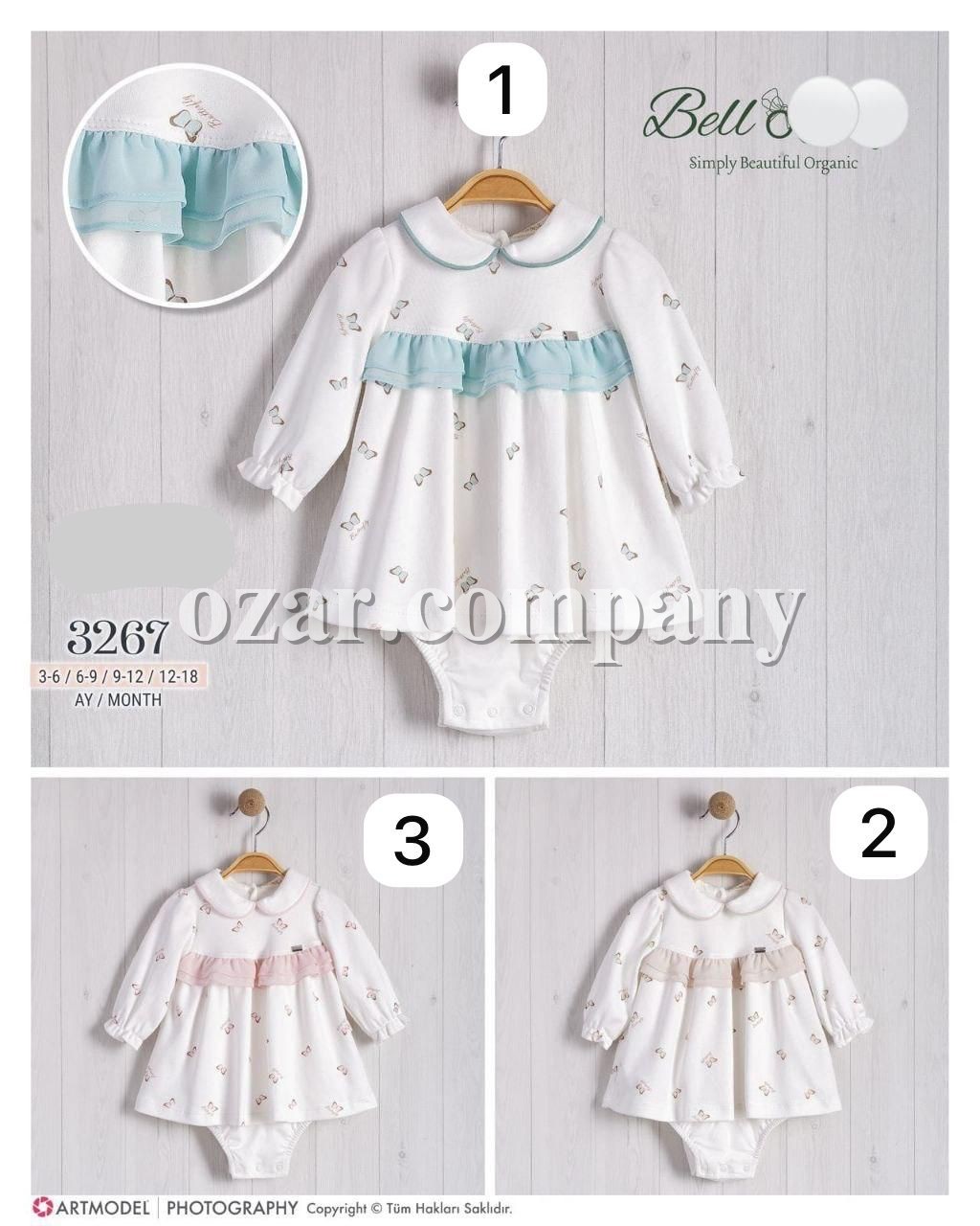 Бодик Для Девочки Bello Joy (3-6/6-9/9-12/12-18мес.)