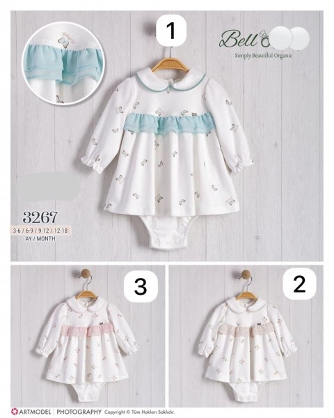 Бодик Для Девочки Bello Joy (3-6/6-9/9-12/12-18мес.)