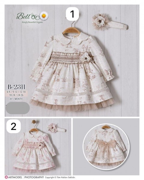 Платье Для Девочки Bello Joy (6-9/9-12/12-18/18-24/24-36мес.)