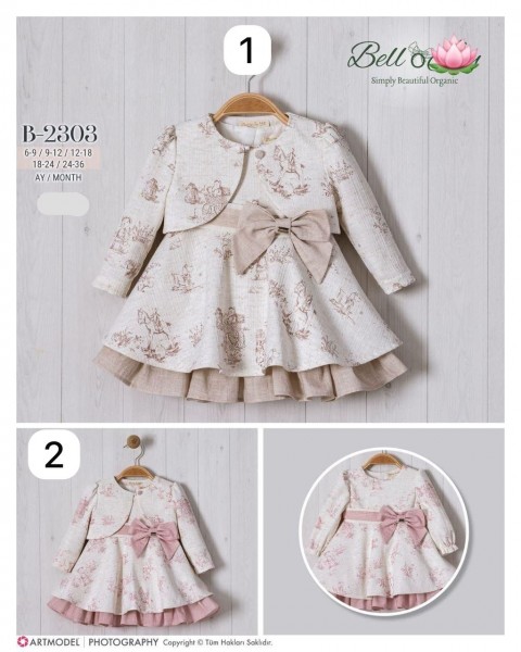 Платье Для Девочки Bello Joy (6-9/9-12/12-18/18-24/24-36мес.)