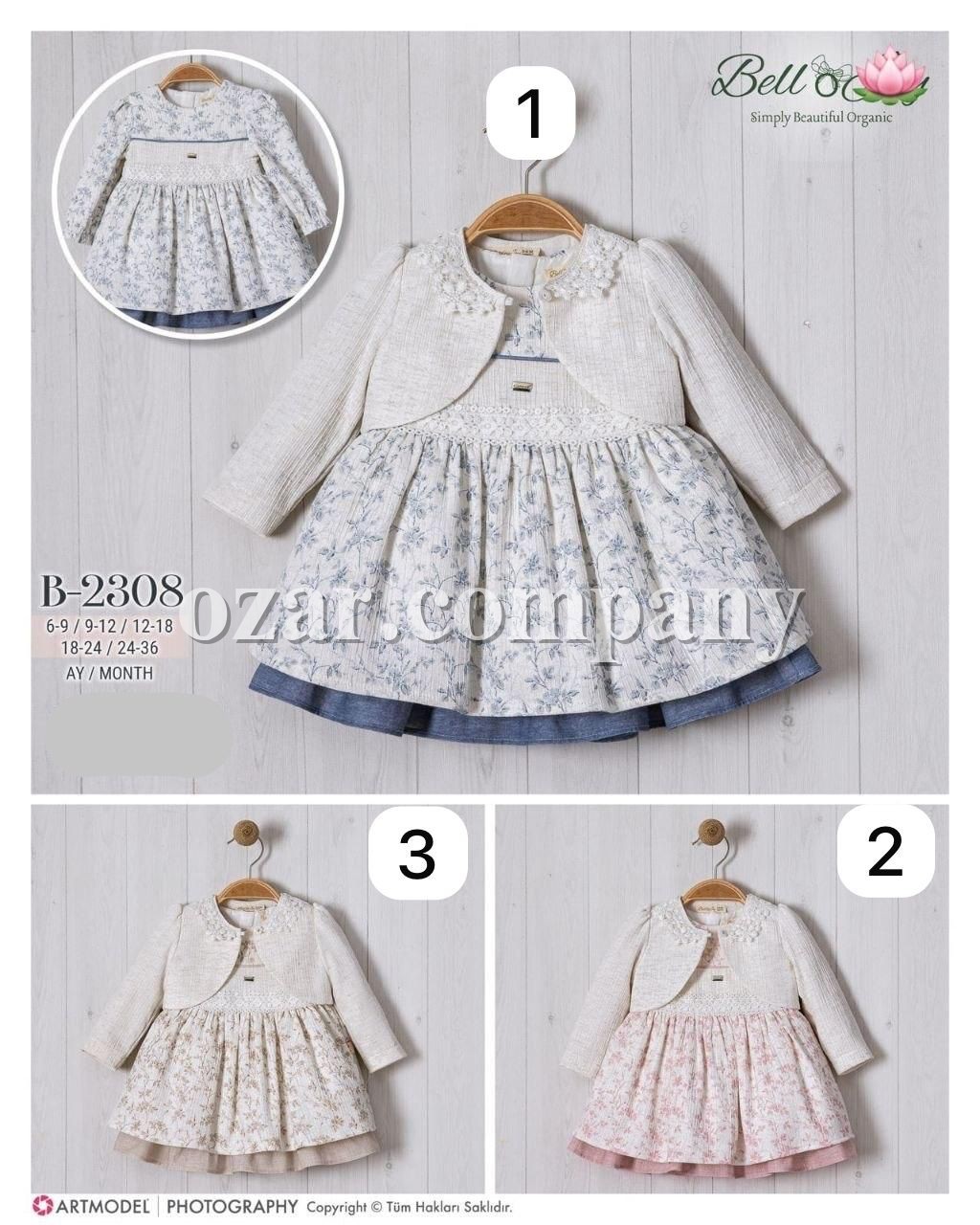 Платье Для Девочки Bello Joy (6-9/9-12/12-18/18-24/24-36мес.)