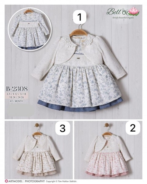 Платье Для Девочки Bello Joy (6-9/9-12/12-18/18-24/24-36мес.)