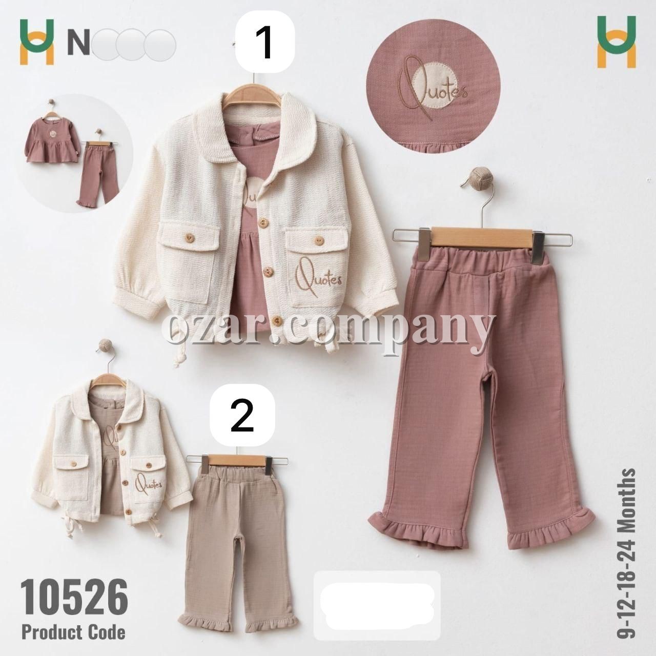 Костюм Тройка Для Девочки Navino (9-12-18-24мес.)