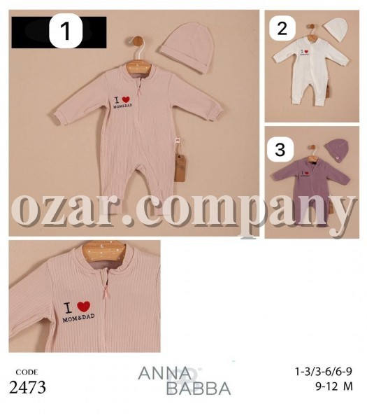 Человечек Для Девочки Anna Babba (1-3/3-6/6-9/9-12мес.)
