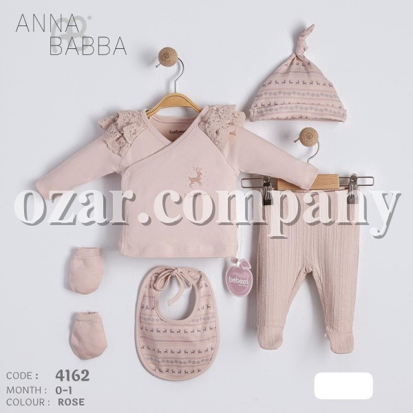 Комплект Для Девочки Anna Babba (0-1мес.)