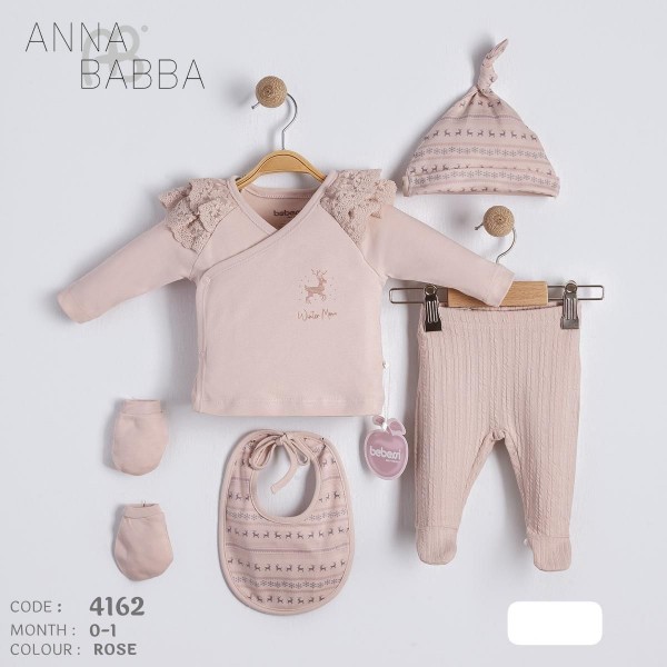 Комплект Для Девочки Anna Babba (0-1мес.)