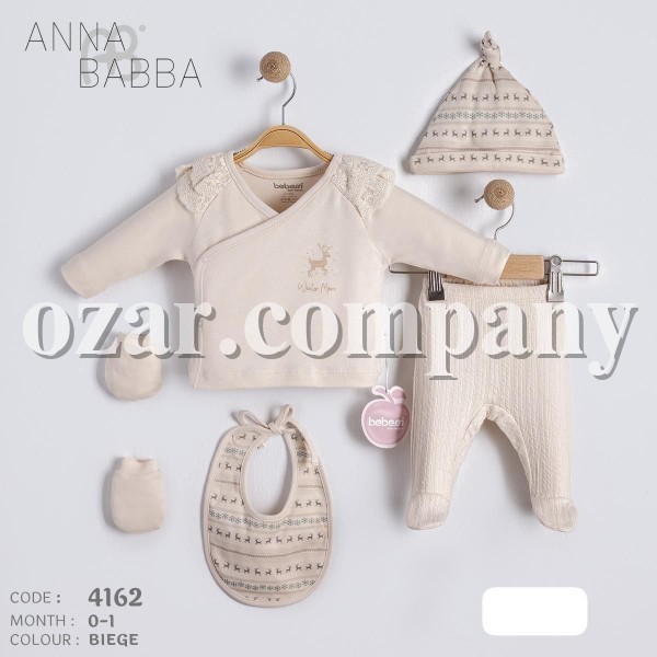 Комплект Для Девочки Anna Babba (0-1мес.)