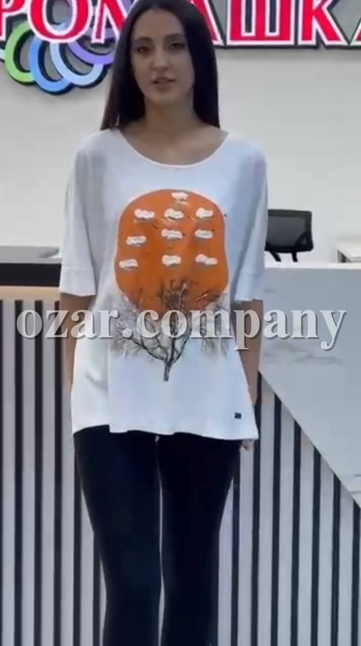 Женская Футболка (Большие размеры)