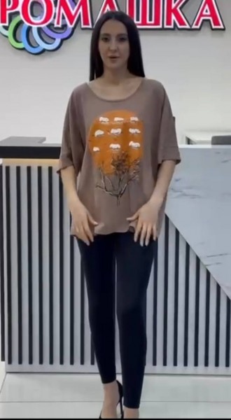 Женская Футболка (Большие размеры)