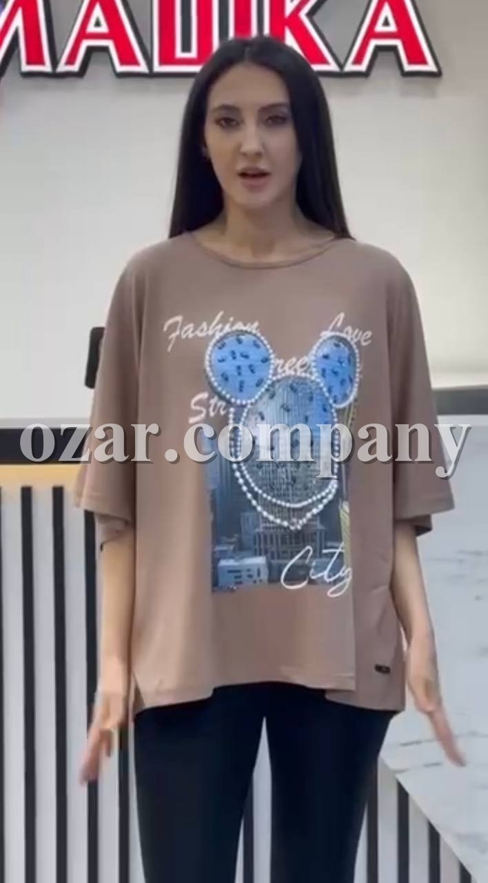 Женская Футболка (Большие размеры)