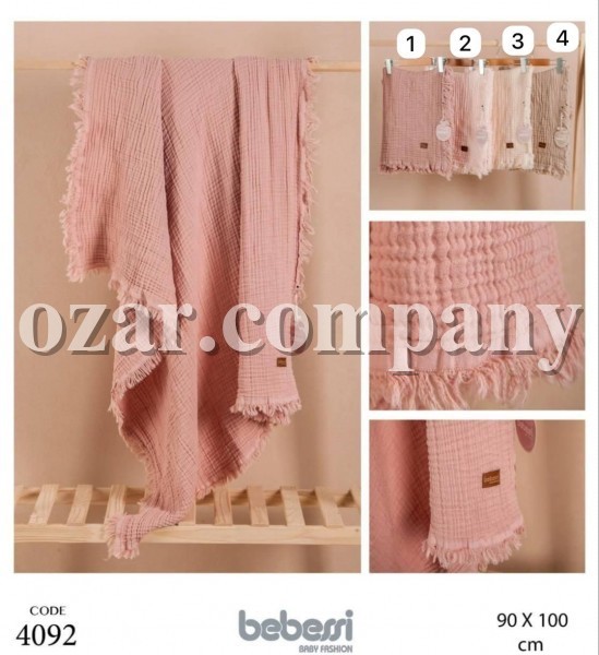 Муслиновая Пелёнка Для Новорождённых Bebessi (90*100см)