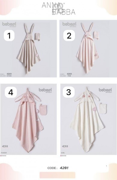 Полотенце Для Девочки Anna Babba (0-12м)