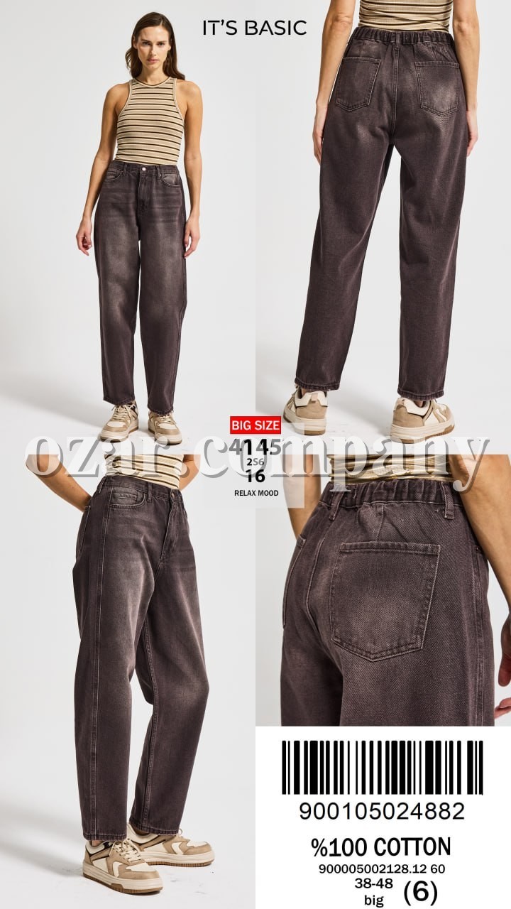 Женские Джинсы ITS Basic (Большие размеры)
