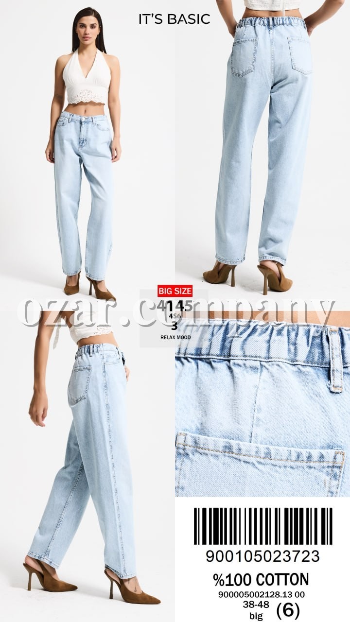 Женские Джинсы ITS Basic (Большие размеры)