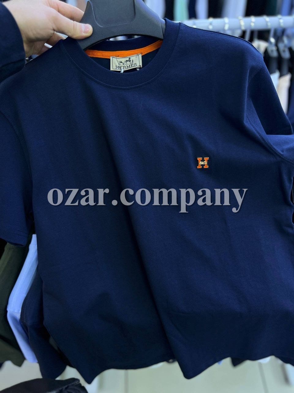 Мужская Футболка Hermes