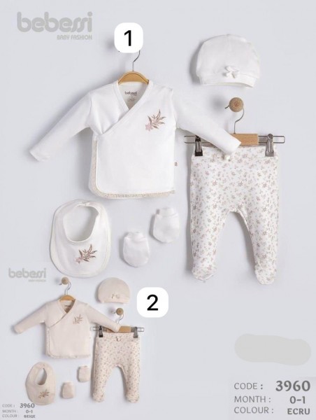 Комплект Для Девочки Bebessi (0-1мес.)