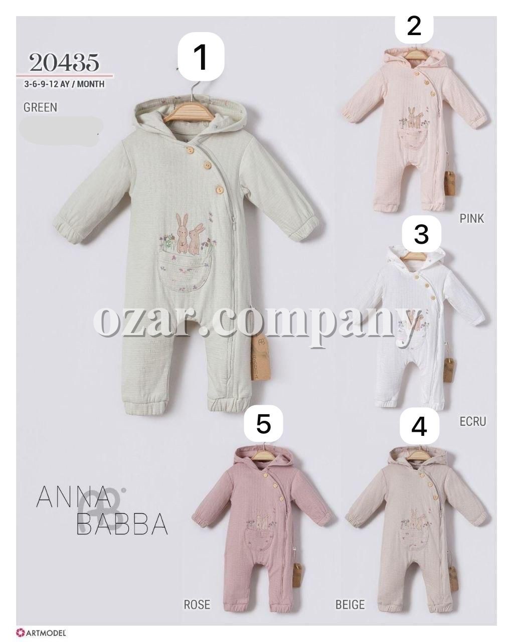 Человечек Для Девочки Anna Babba (3-6-9-12мес.)