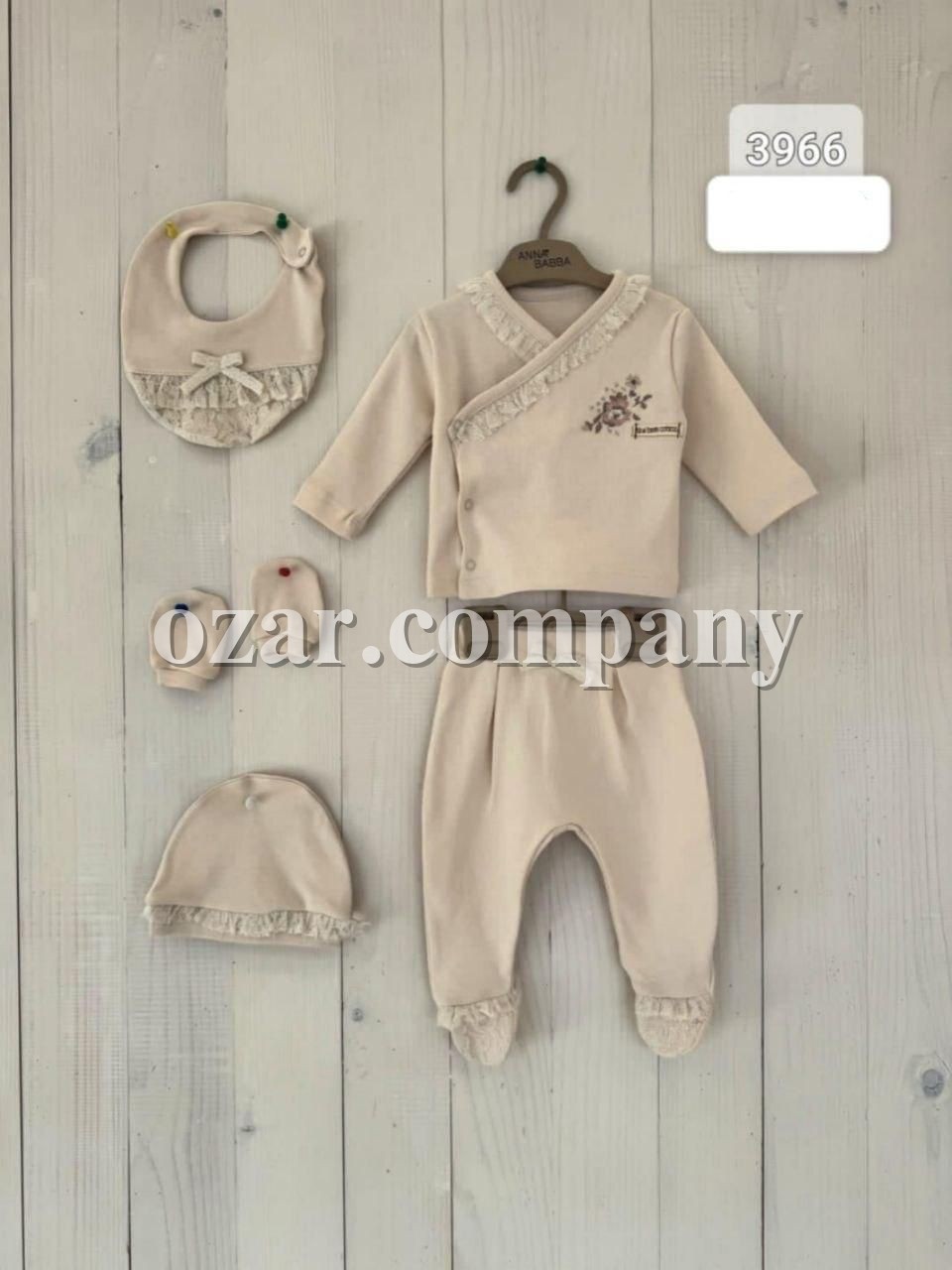 Комплект Для Девочки Anna Babba (0-3мес.)