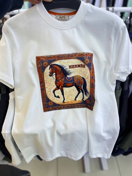 Мужская Футболка Hermes