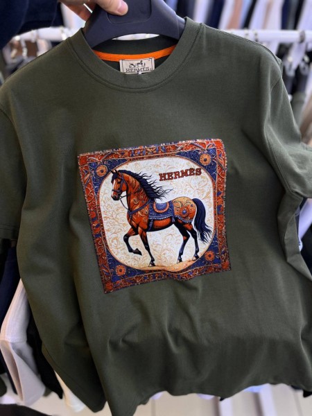 Мужская Футболка Hermes