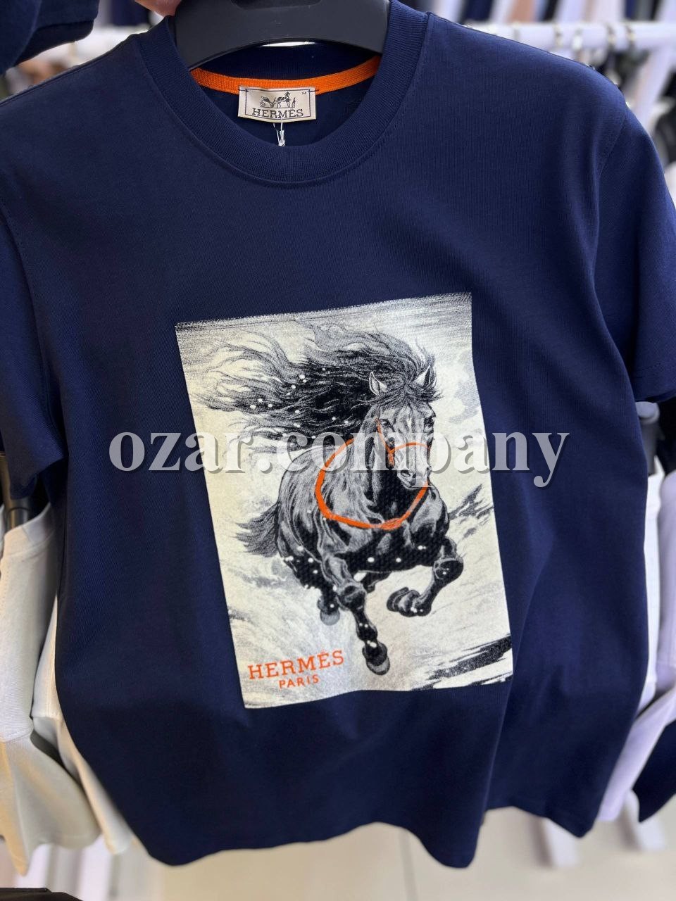 Мужская Футболка Hermes