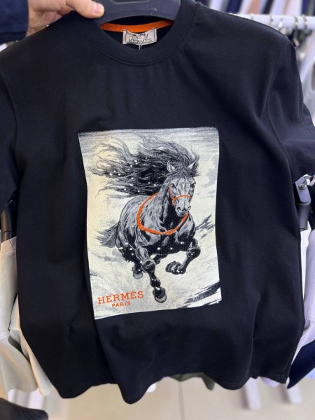 Мужская Футболка Hermes