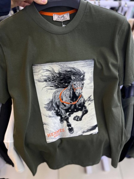 Мужская Футболка Hermes