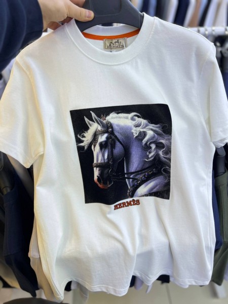 Мужская Футболка Hermes