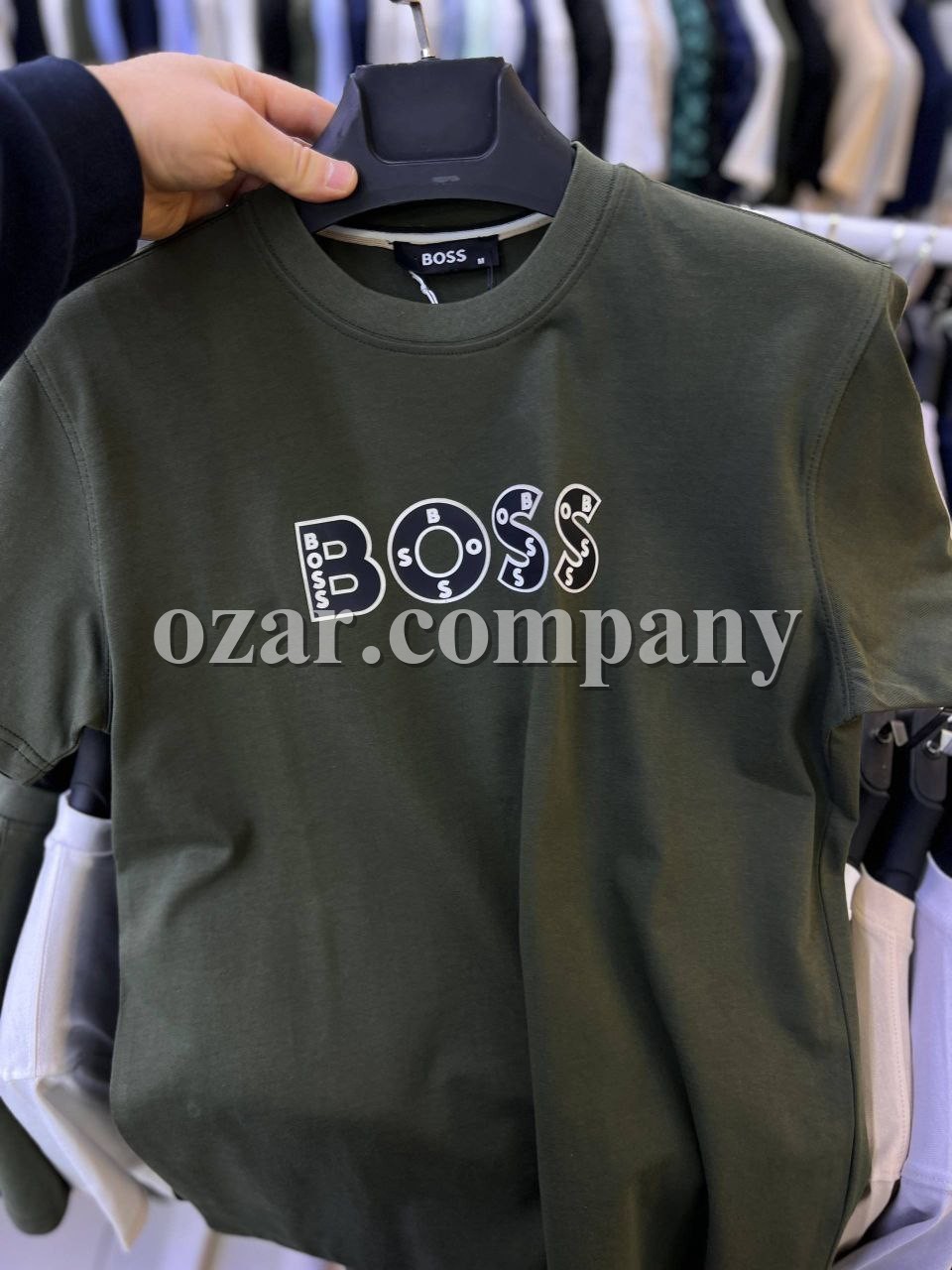 Мужская Футболка Boss