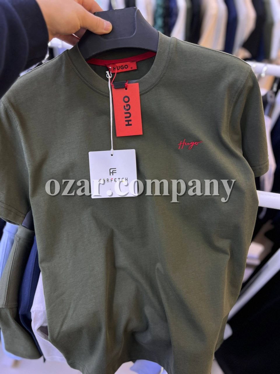 Мужская Футболка Hugo