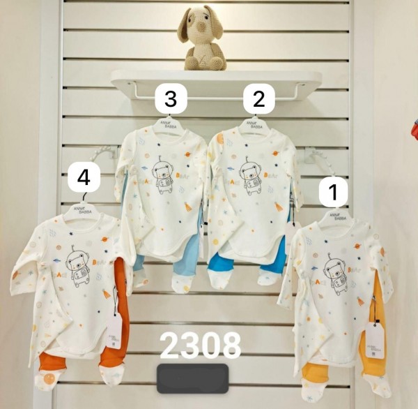 Комплект Для Мальчика Anna Babba (0-3-6-9мес.)