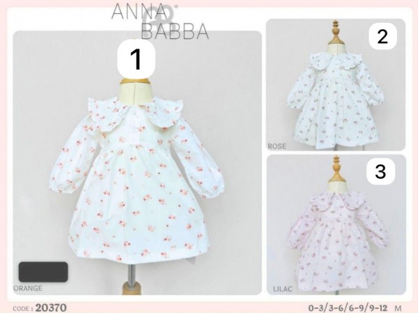 Платье Для Девочки Anna Babba (0-3/3-6/6-9/9-12мес.)