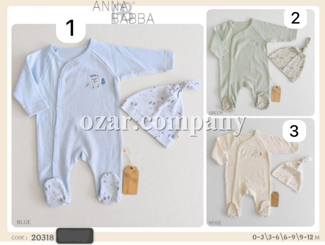 Человечек Для Мальчика Anna Babba (0-3/3-6/6-9/9-12мес.)