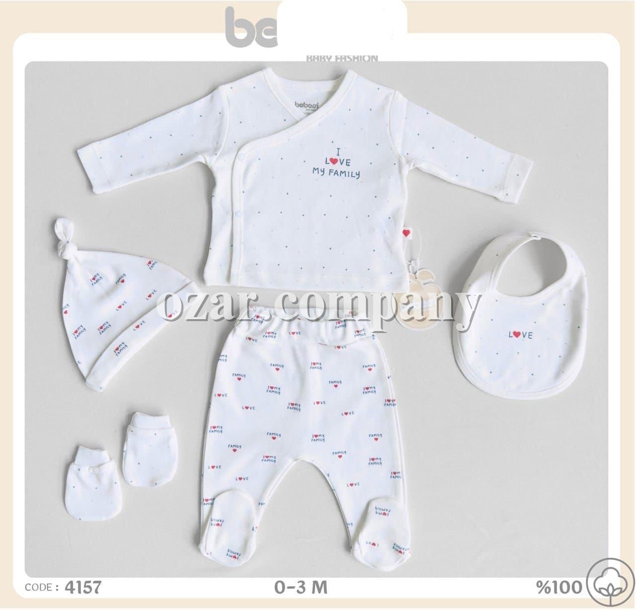 Комплект Для Новорождённых Bebessi (0-3мес.)