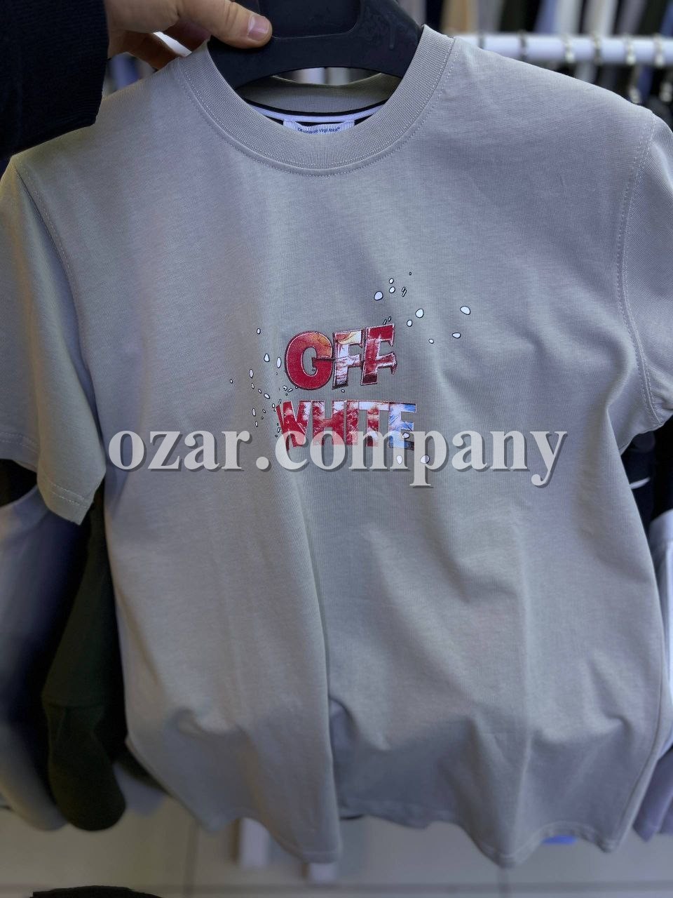 Мужская Футболка OFF White